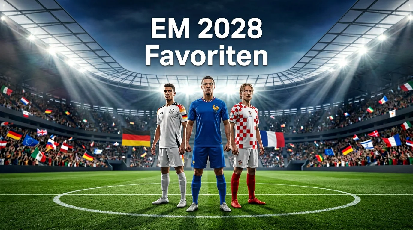 EM 2028 Favoriten: Nationalmannschaften kämpfen um den Titel