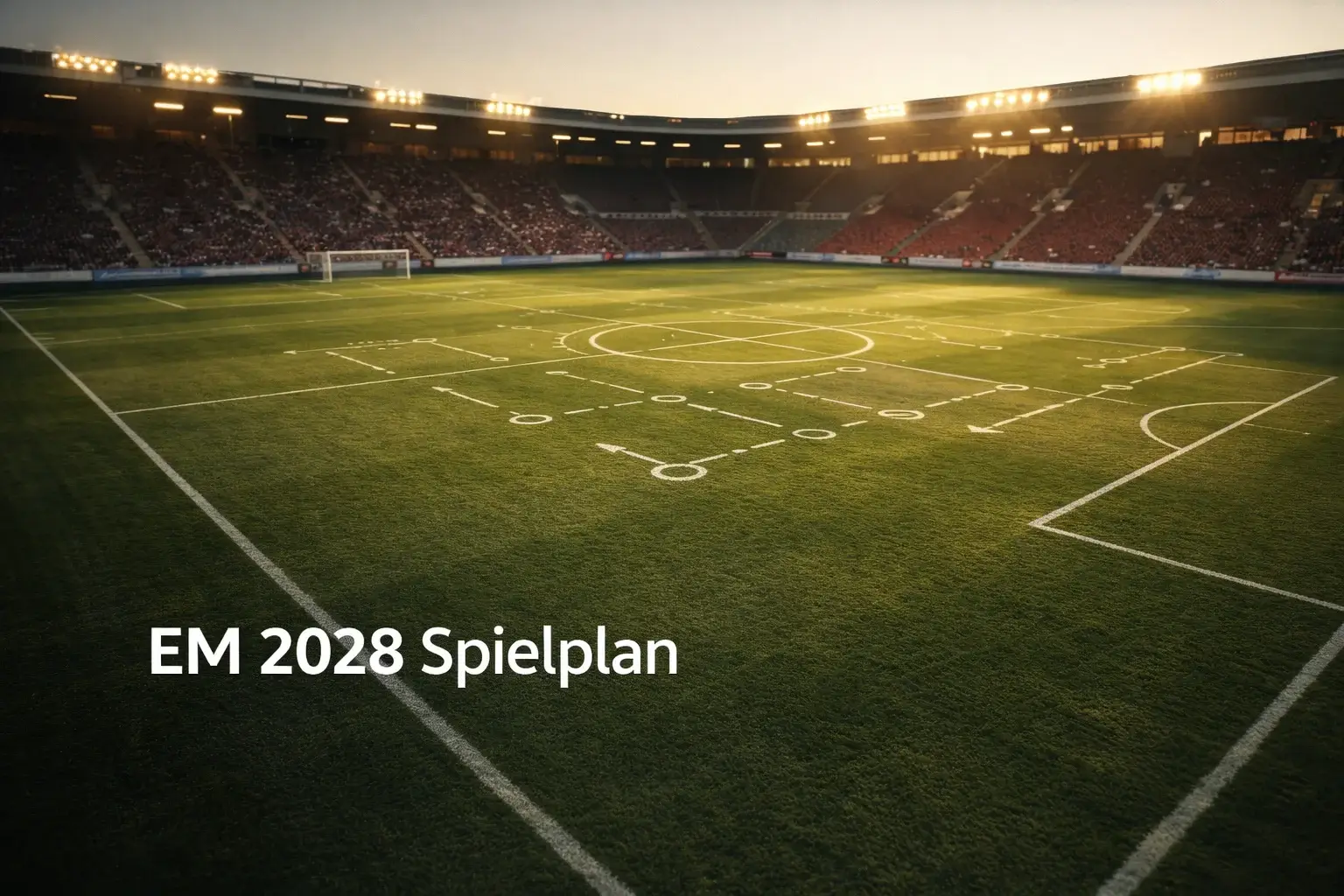 EM 2028 Spielplan mit Terminen und Gruppen der Europameisterschaft